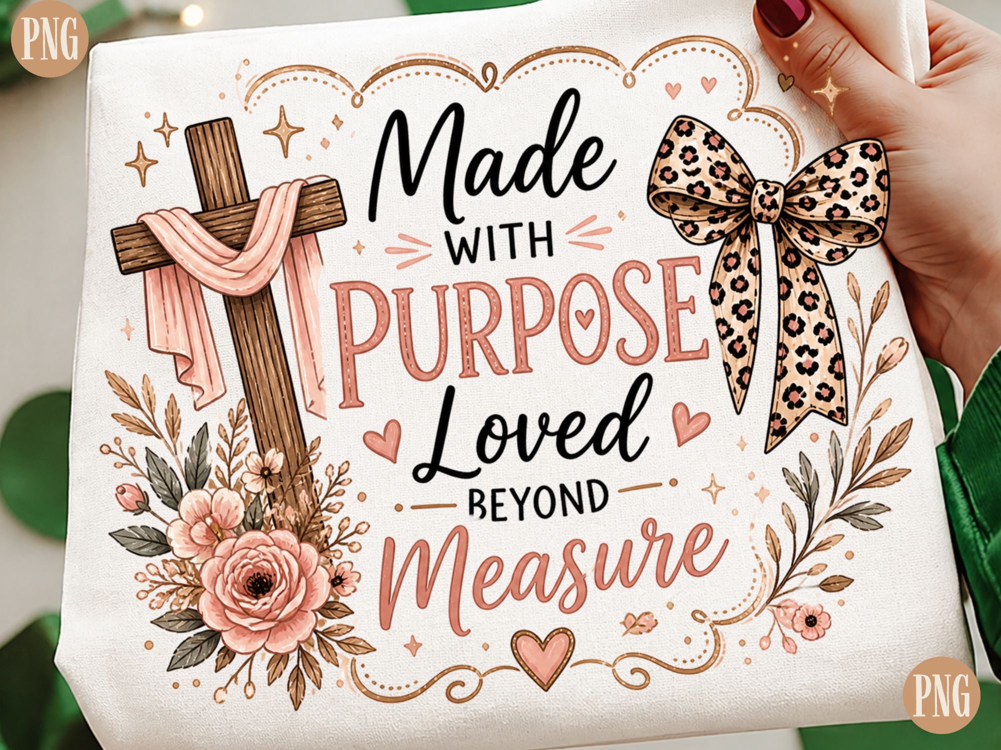 Made with Purpose PNG | Christian Faith